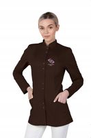 Fartuch żakiet medyczny damski firmowy z HAFTEM TWOIM LOGO NAPISEM 10 sztuk