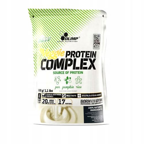 OLIMP Veggie Protein Complex 500g BIAŁKO WEGAŃSKIE na Arena.pl