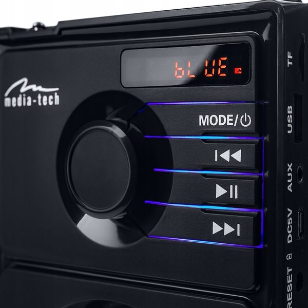 RADIO BUDOWLANE FM GŁOŚNIK BEZPRZEWODOWY BLUETOOTH BT KOLUMNA WIEŻA BAZOOKA zdjęcie 4