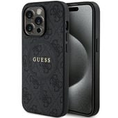 Guess GUHMP15LG4GFRK iPhone 15 Pro 6.1" czarny/black hardcase 4G Collection