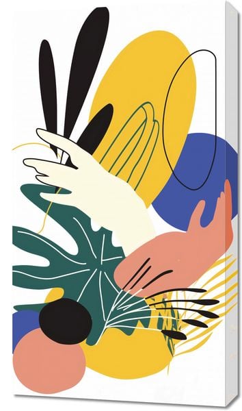 Obraz 50x90cm Dotyk Tropików zdjęcie 1