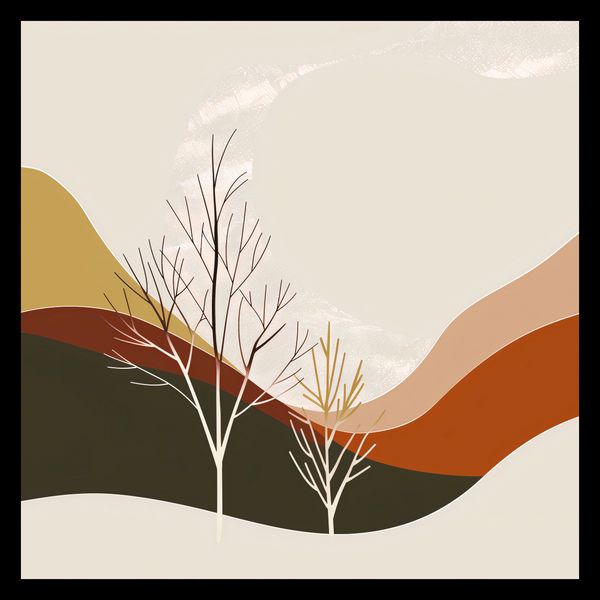 Plakat 40x40cm Pustynia Widzi zdjęcie 2