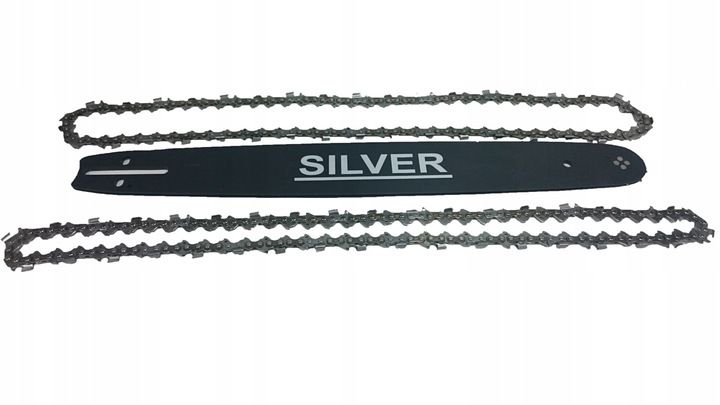 PROWADNICA DO PIŁY 18'' 45CM 0.325'' + 2 ŁAŃCUCHY zdjęcie 2