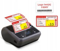 NIIMBOT ETYKIETY NAKLEJKI SAMOPRZYLEPNE WODOSZCZELNE PERSONALIZOWANE
