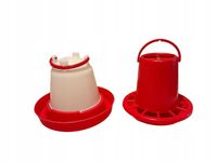 Karmnik karmidło przepiórki zestaw 1 kg + 1,5 L