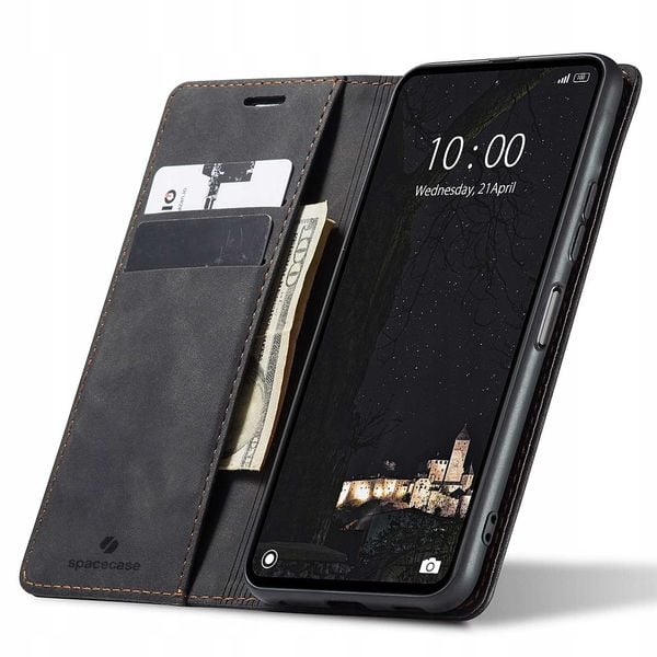Spacecase Wallet Redmi Note 11 Pro 5G black zdjęcie 1