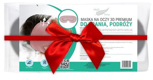 OPASKA NA OCZY DO SPANIA 3D MASKA ZACIEMNIAJĄCA REGULOWANA JAKOŚĆ PREMIUM na Arena.pl