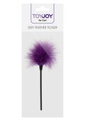 sexy feather tickler purple