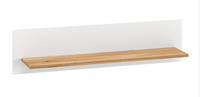 Półka Wisząca Młodzieżowa 101 cm Biały + Dąb Castello TORRO ML
