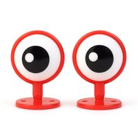 Oczy czerwone do kasku 2 szt