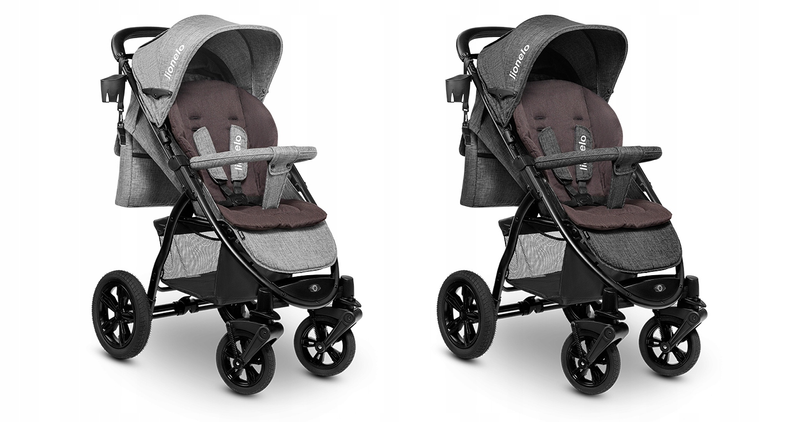 Wózek Spacerowy Lionelo Annet Moskitiera Duże Koła zdjęcie 3