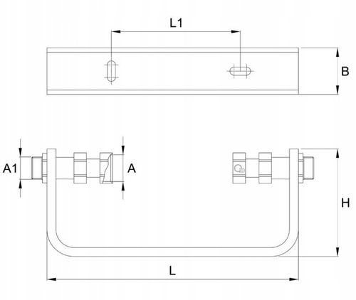 KONSOLA WODOMIERZA 3/4" DN15 ZESTAW PRZYŁĄCZENIOWY DO WODOMIERZA 3/4" na Arena.pl