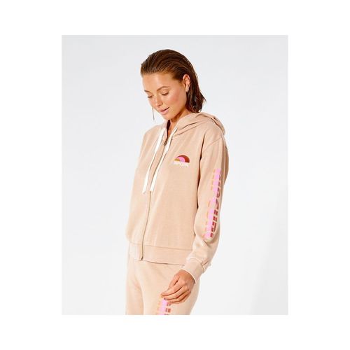 Bluza RIP CURL Wave Shapers Zip Through - beżowy L na Arena.pl