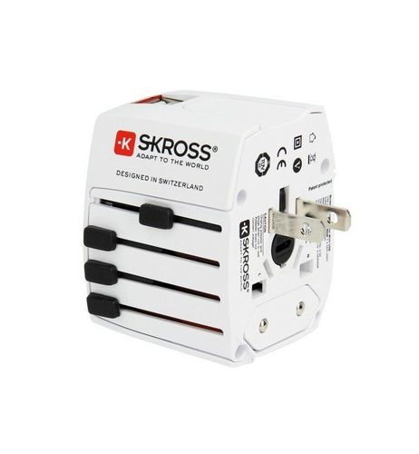 Adapter podróżny MUV 2xUSB, biały na Arena.pl