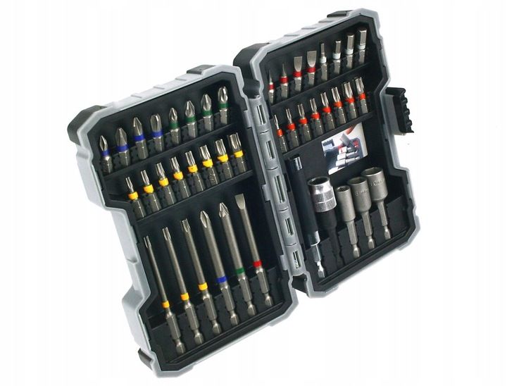 ZESTAW PRO-MIX 43szt. WIERTEŁ BITÓW KOŃCÓWEK BOSCH zdjęcie 6