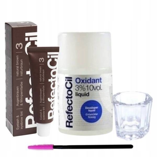 Zestaw REFECTOCIL Henna brąz Liquid 3% kieliszek zdjęcie 1