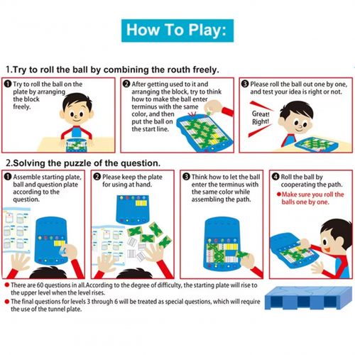 WOOPIE IQ Gra Logiczna Kulą do Celu Trening Mózgu Puzzle Labirynt Droga na Arena.pl