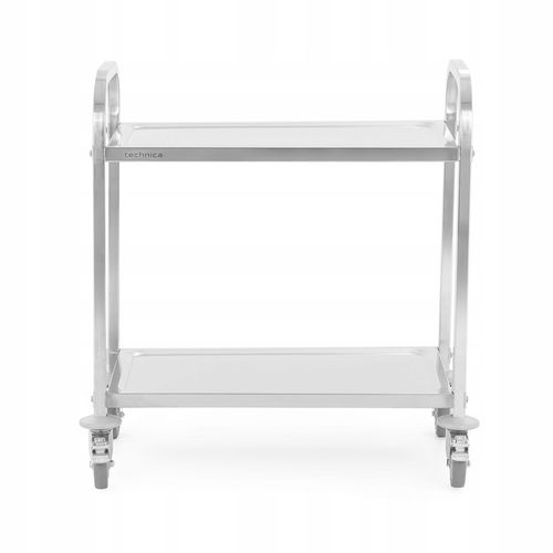 Wózek kelnerski mobilny 150 kg 2 półki maty wygłuszające stalowy TECHNICA na Arena.pl