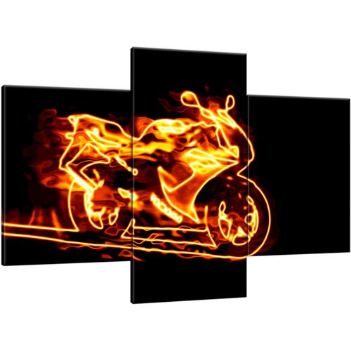 Obraz Tryptyk 90X60 Motor Motor na Arena.pl