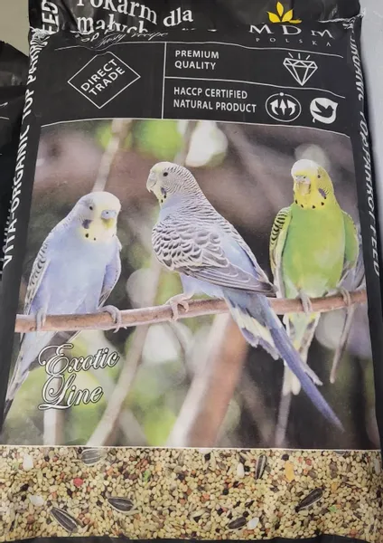 Karma dla małych papug MDM 10 kg zdjęcie 1