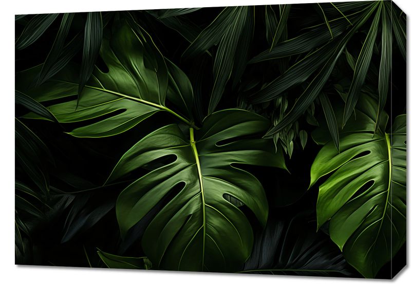 Obraz 70x50cm Zielony Szept zdjęcie 1
