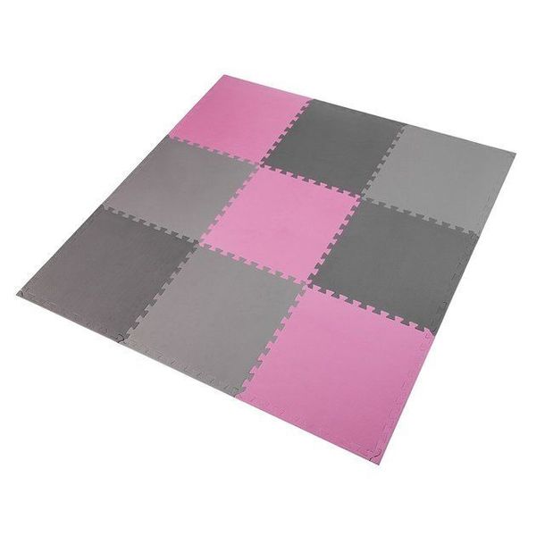Mata do ćwiczeń fitness, treningów siłowych 3x3 PUZZLE HMS zdjęcie 1