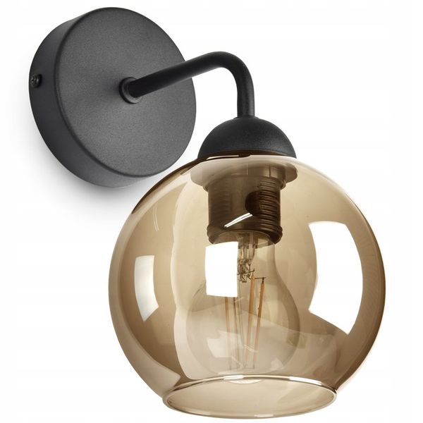 Szklana Lampa Ścienna Kinkiet LED KULA KULE zdjęcie 7