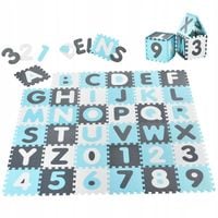 PUZZLE PIANKOWE MATA PIANKOWA EDUKACYJNA DLA DZIECI LITERY CYFRY 1,89x1,89