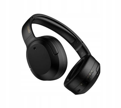 Słuchawki nauszne Edifier W820NB Plus ANC Bluetooth Czarne bezprzewodowe na Arena.pl