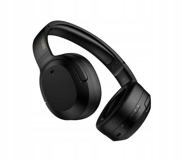 Słuchawki nauszne Edifier W820NB Plus ANC Bluetooth Czarne bezprzewodowe zdjęcie 4