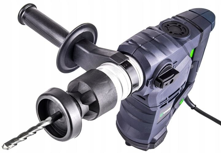 MŁOTOWIERTARKA MŁOT UDAROWY WUBER 2600 WIERTARKA SDS+ WALIZKA + DŁUTA zdjęcie 16