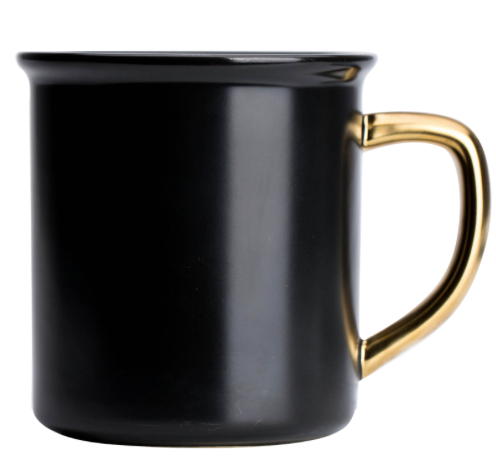 KUBEK - BLACK 500 ml - 1 szt - Home Decor na Arena.pl