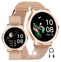 SMARTWATCH DAMSKI ZEGAREK RUBICON +GRAWER KROKI CIŚNIENIE SMS FB