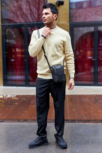 skórzana torba męska do pracy — peterson na Arena.pl