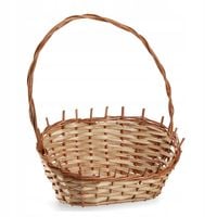 Kadax Koszyk Prezentowy Wiklinowy Kosz Mały