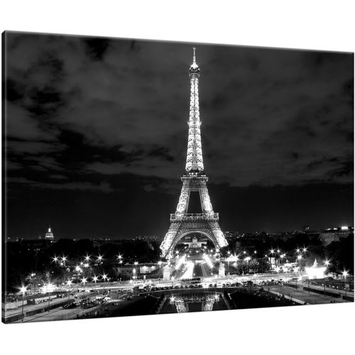 Obraz 70X50 Wieża Eiffla Blackandwhite na Arena.pl