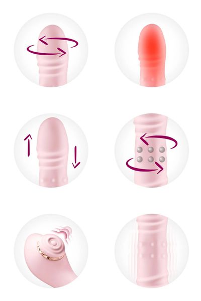 Lively 6-In-1 Rabbit Vibrator zdjęcie 3