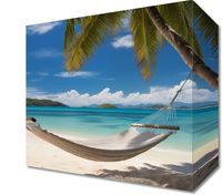 Obraz 20x20cm Rajska Ucieczka