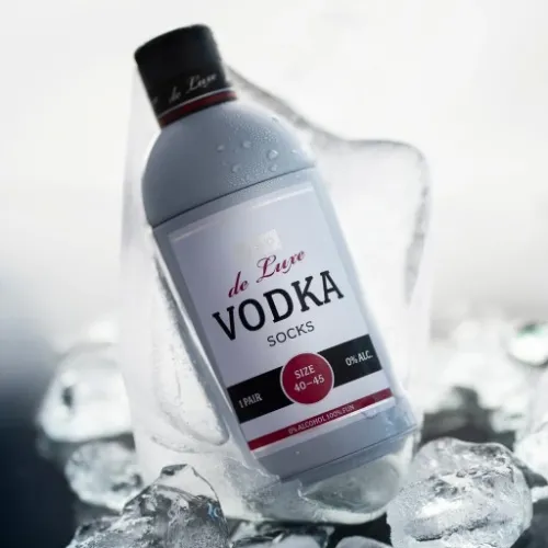 SKARPETY MĘSKIE SOXO ŚMIESZNY PREZENT URODZINOWY WESOŁE SKARPETKI W BUTELCE na Arena.pl