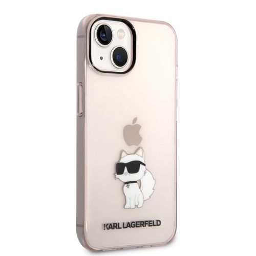 Etui Karl Lagerfeld do iPhone 15, iPhone 14, iPhone 13, Różowy na Arena.pl