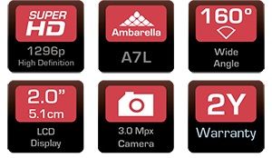 Wideorejestrator Prestigio 575W na Arena.pl