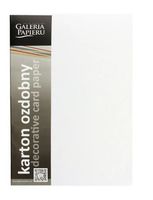 karton ozdobny pearl diamentowa biel (20) 210g/m2