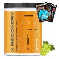 nowmax X RECOVERY 500 g BCAA EAA REGENERACJA MASA ENERGIA I SIŁY WITALNE