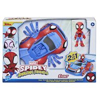 SPIDEY i SUPER KUMPLE DUŻY POJAZD AUTO WEB-CRAWLER + FIGURKA