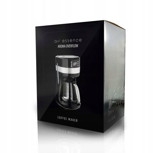 Ekspres przelewowy Air Essence Aroma OverFlow 1,4 l czarny na Arena.pl