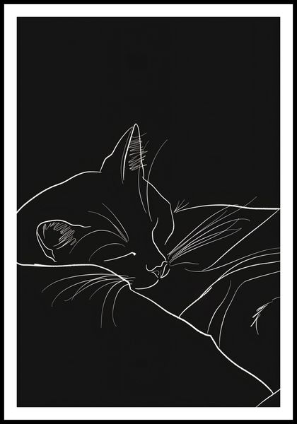 Plakat 61x90,5cm Nocny Spokój zdjęcie 3