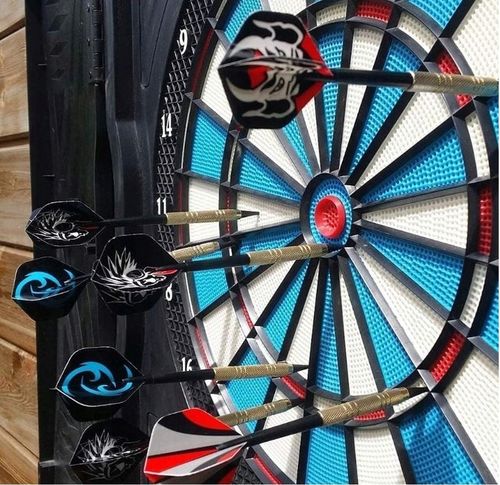 RZUTKI DART ZESTAW 12 RZUTEK LOTEK DO DARTA LOTKI 100 GROTÓW + 42 PIÓRKA na Arena.pl