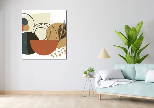 Obraz 90x100cm Kolaż Roślin na Arena.pl
