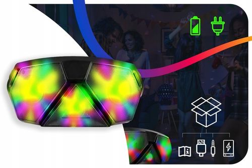 GŁOŚNIK BEZPRZEWODOWY BLUETOOTH 320W KULA ZESTAW na Arena.pl