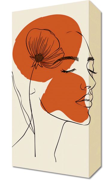 Obraz 20x40cm Ciepło Kwiatu zdjęcie 1